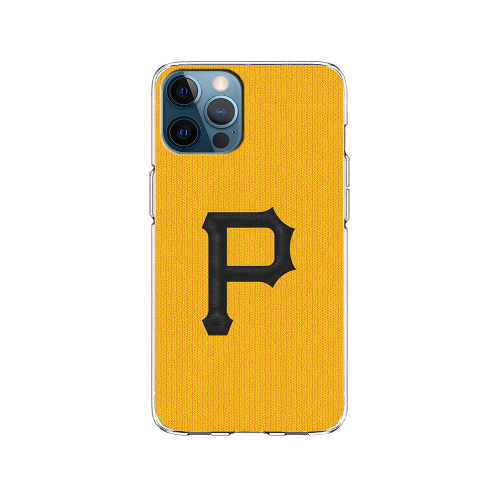 MLB Pittsburgh Pirates Pattern iPhone 15 Pro Case