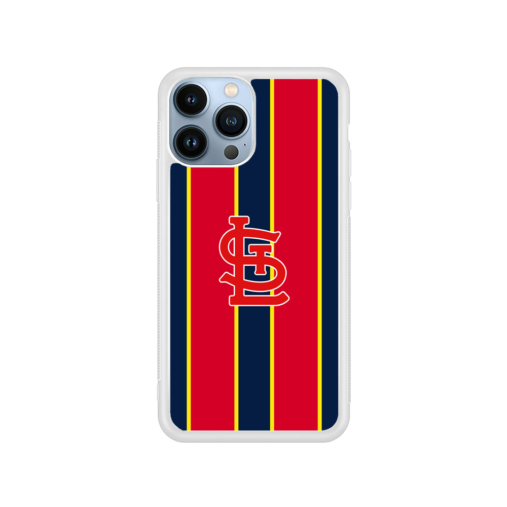 MLB St Louis Cardinals Logo iPhone 15 Pro Case