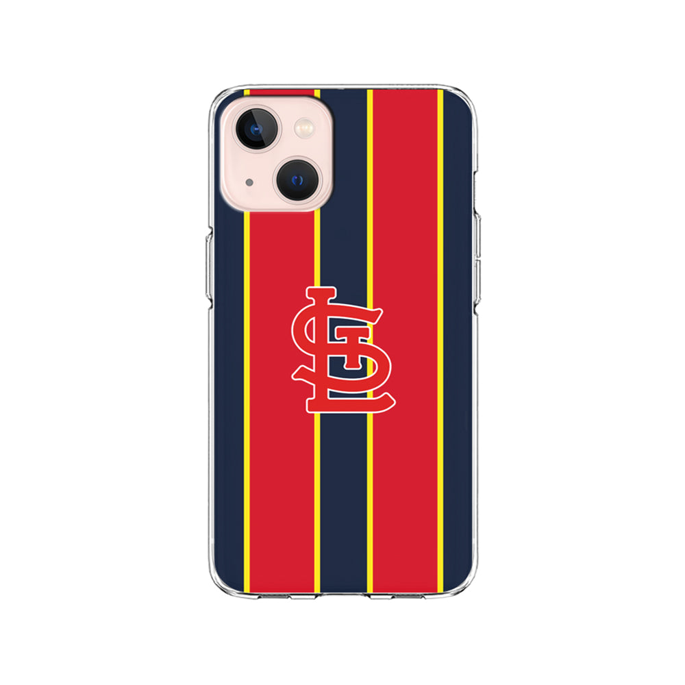 MLB St Louis Cardinals Logo iPhone 15 Plus Case