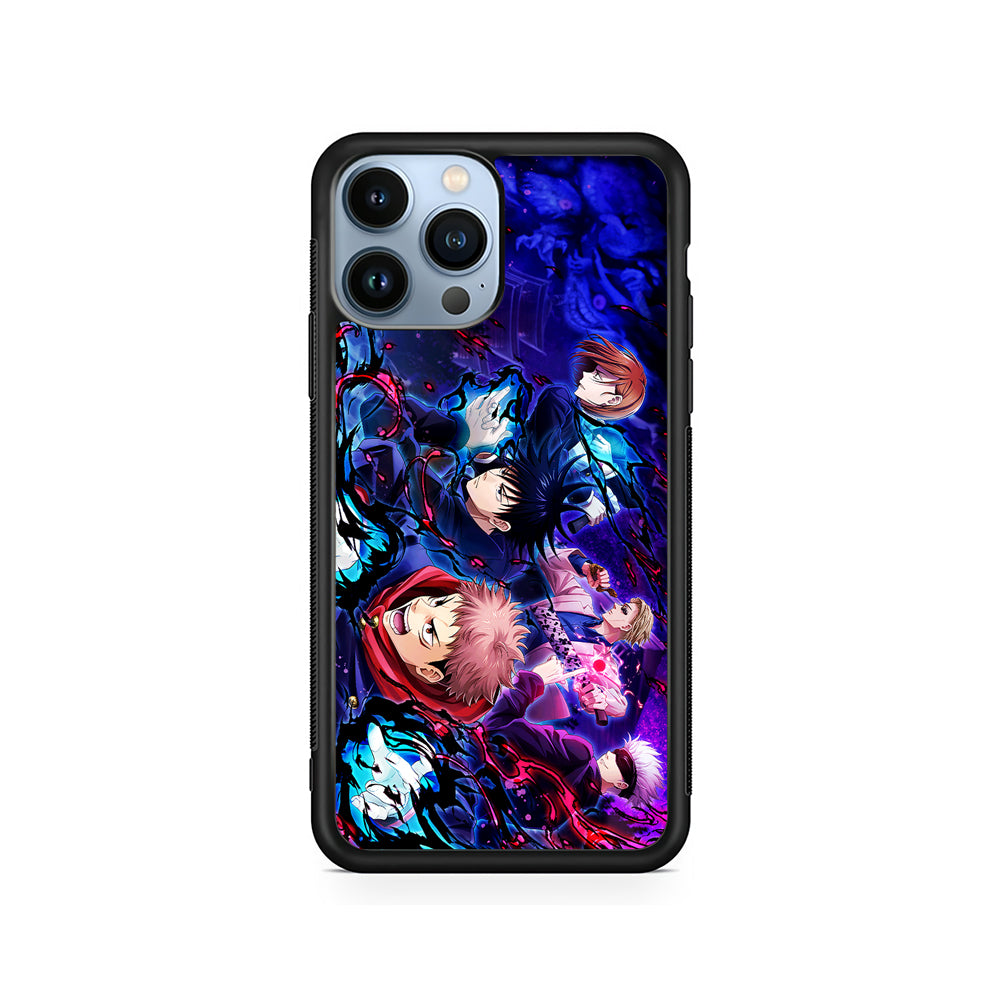 Main Characters of Jujutsu Kaisen iPhone 15 Pro Case