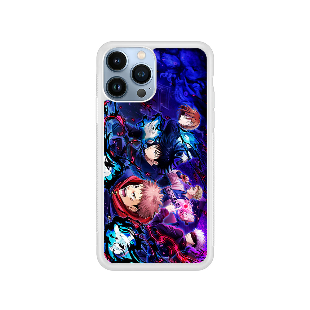 Main Characters of Jujutsu Kaisen iPhone 15 Pro Case