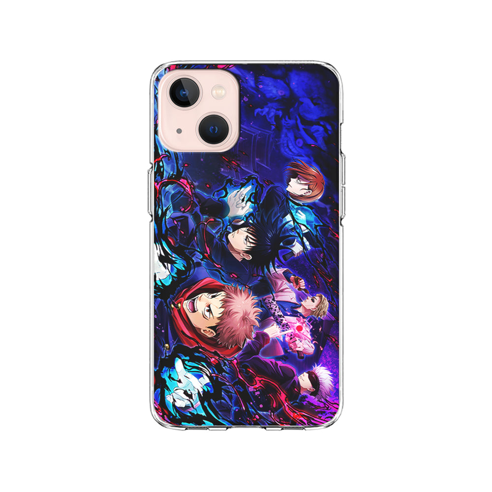 Main Characters of Jujutsu Kaisen iPhone 15 Plus Case