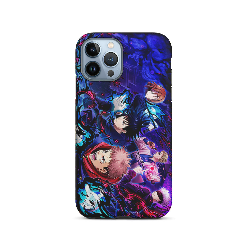 Main Characters of Jujutsu Kaisen iPhone 15 Pro Case