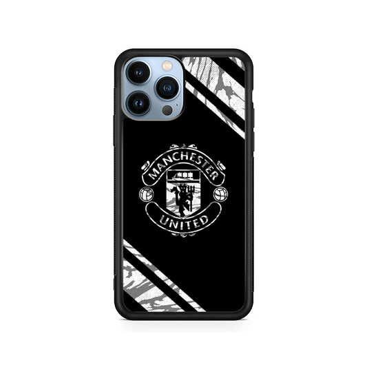 Manchester United Black Emblem iPhone 15 Pro Case