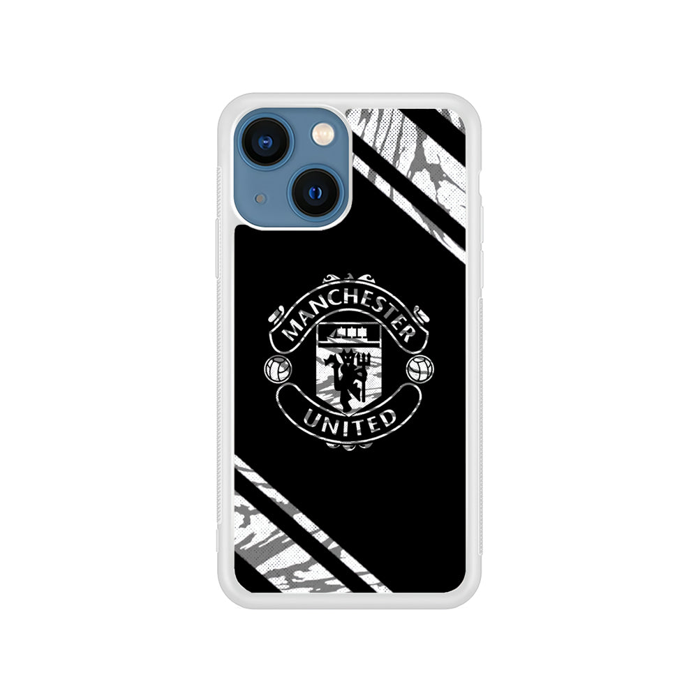 Manchester United Black Emblem iPhone 14 Case