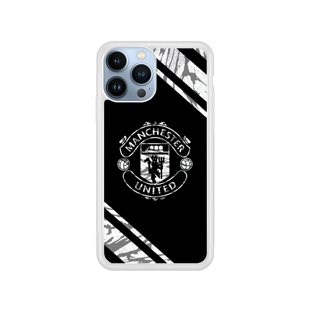 Manchester United Black Emblem iPhone 15 Pro Case