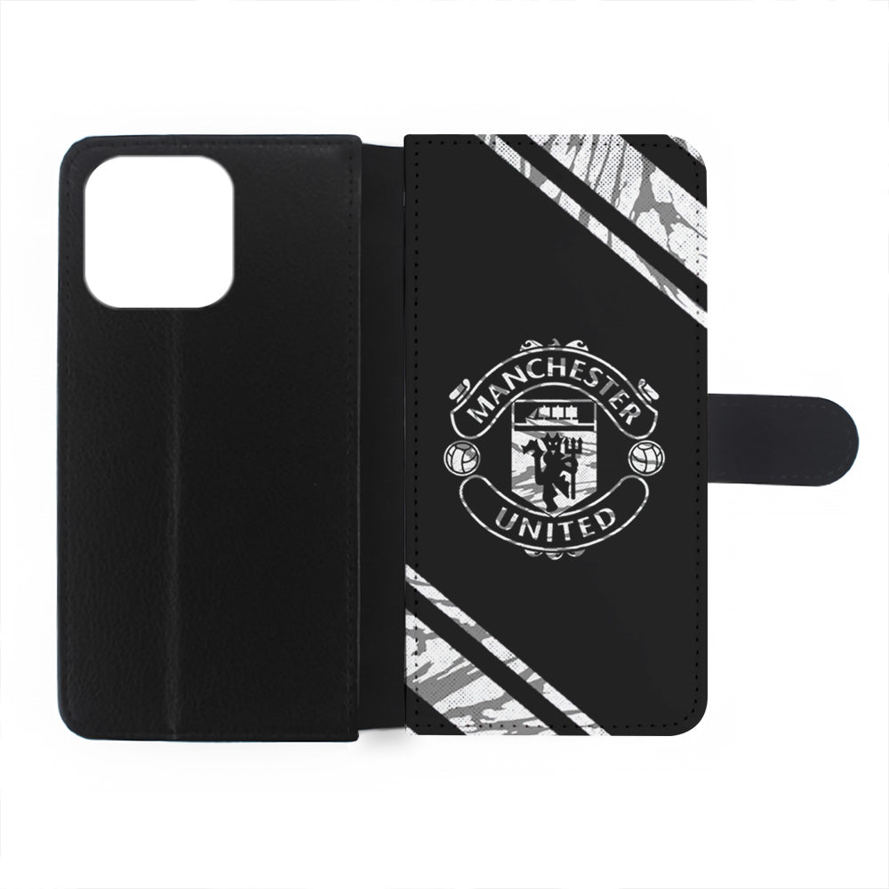 Manchester United Black Emblem iPhone 15 Plus Case