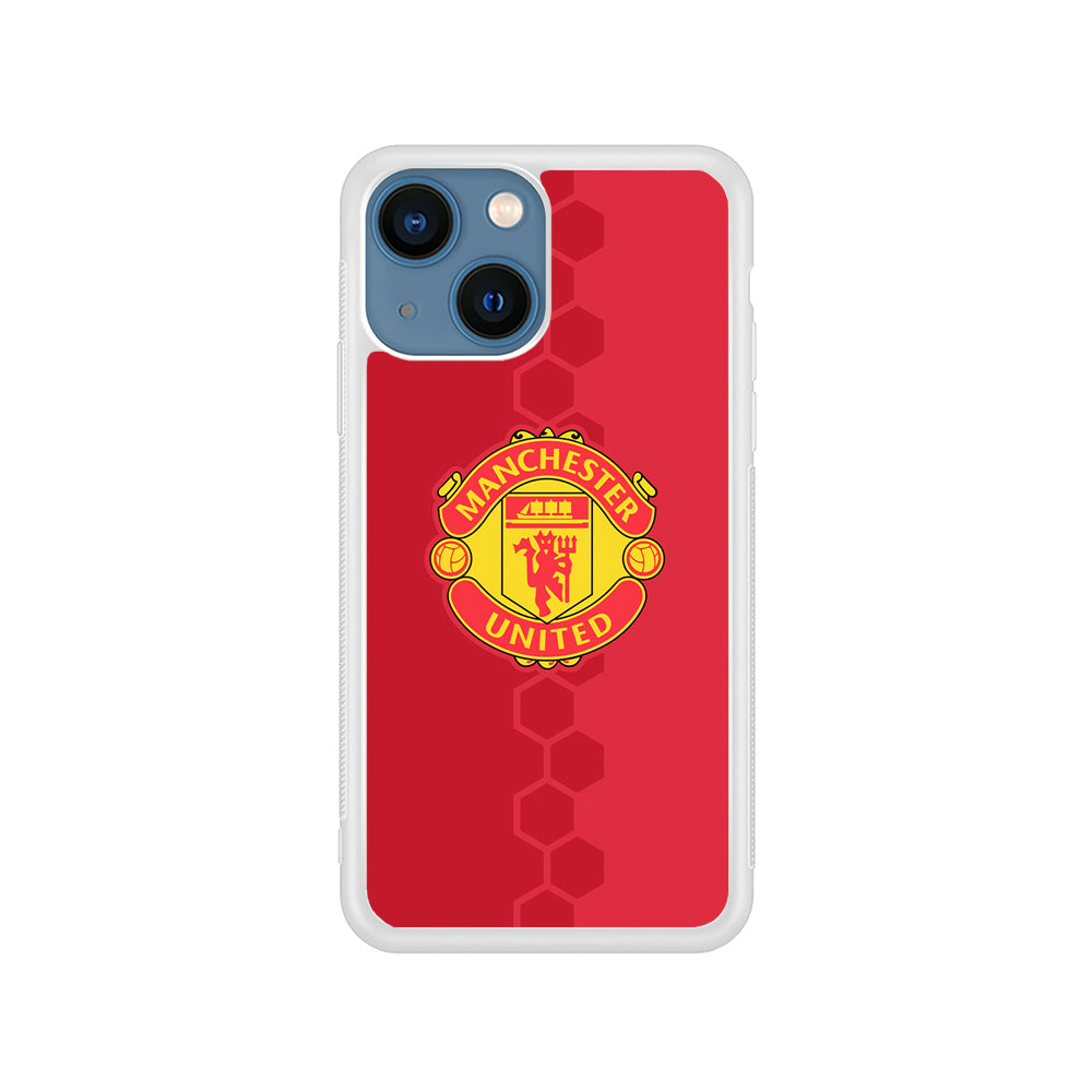 Manchester United Red Emblem iPhone 15 Plus Case