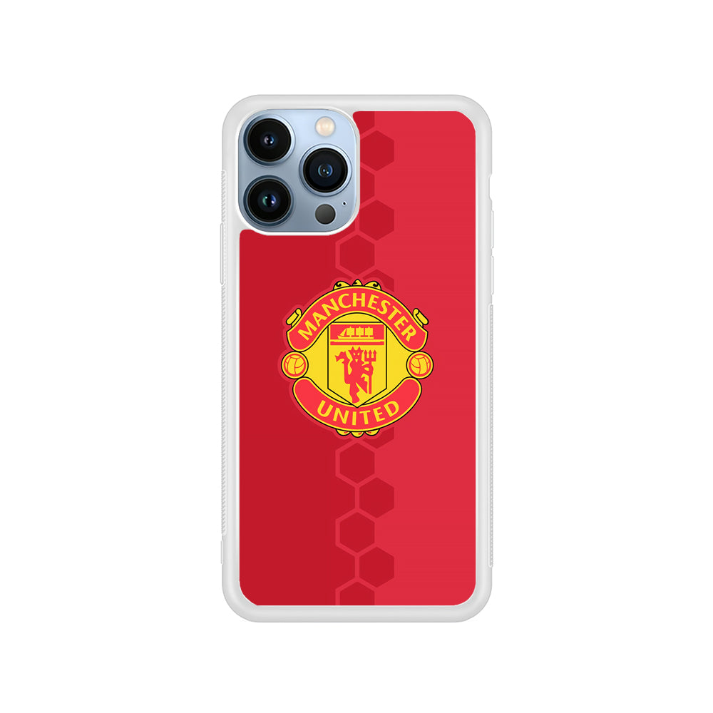 Manchester United Red Emblem iPhone 15 Pro Case