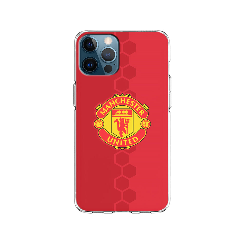 Manchester United Red Emblem iPhone 15 Pro Case