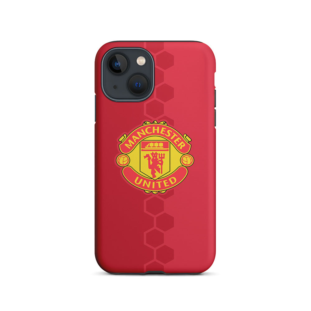 Manchester United Red Emblem iPhone 15 Plus Case