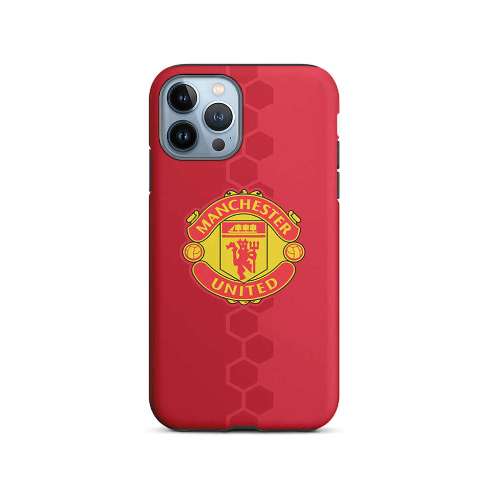 Manchester United Red Emblem iPhone 15 Pro Case