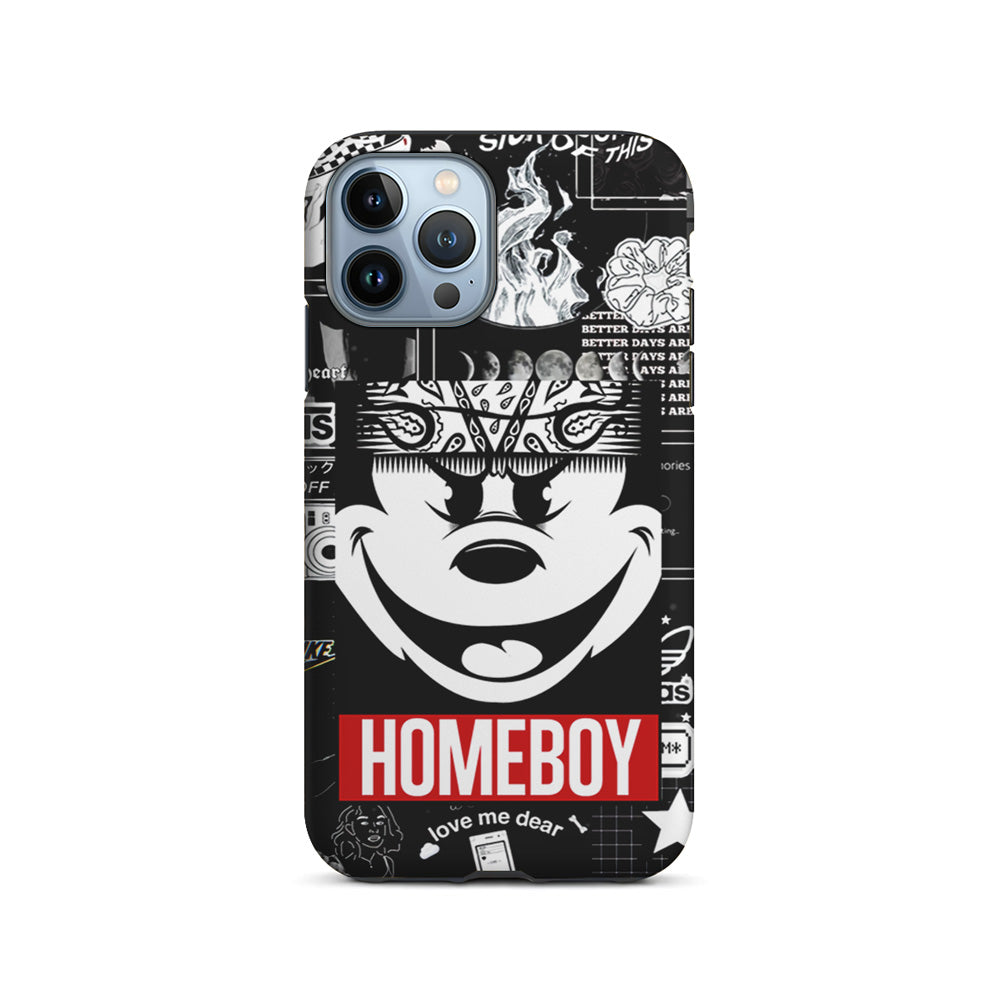 Mickey Mouse Homeboy iPhone 15 Pro Case