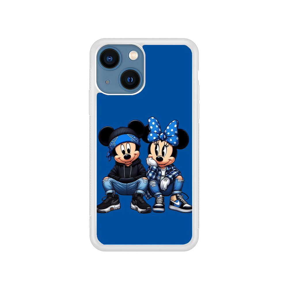 Mickey and Minnie Style iPhone 15 Plus Case