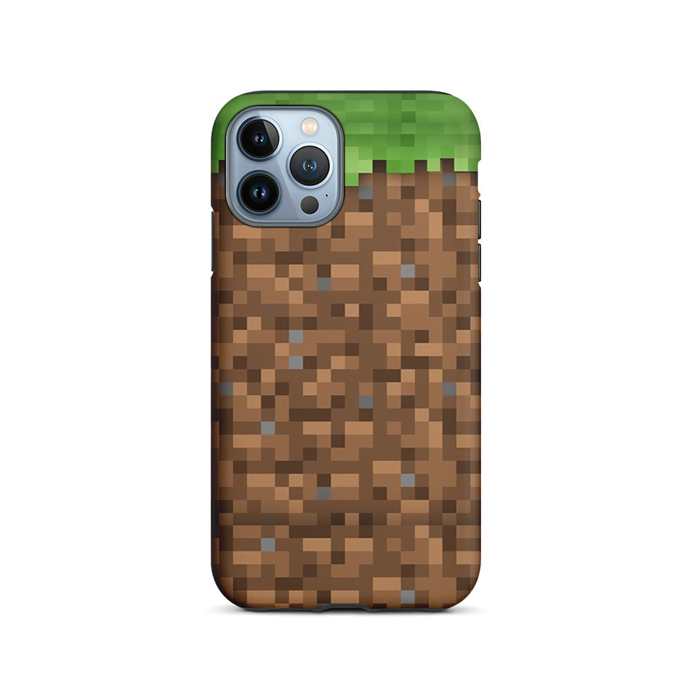 Minicraft Block Pixel iPhone 14 Pro Case