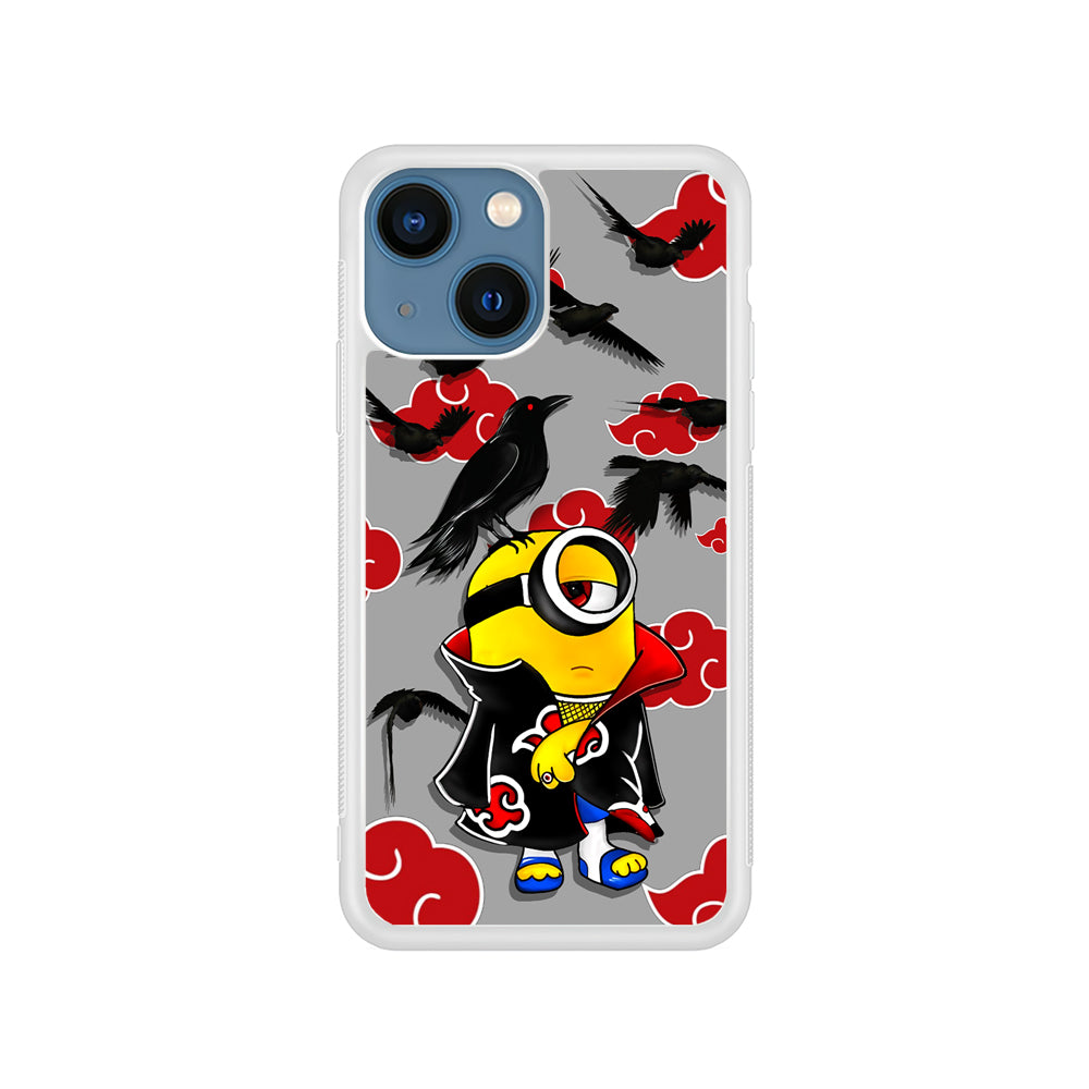 Minions Itachi Mode On iPhone 15 Plus Case