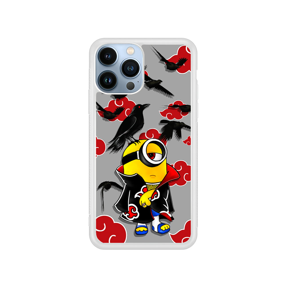 Minions Itachi Mode On iPhone 15 Pro Case