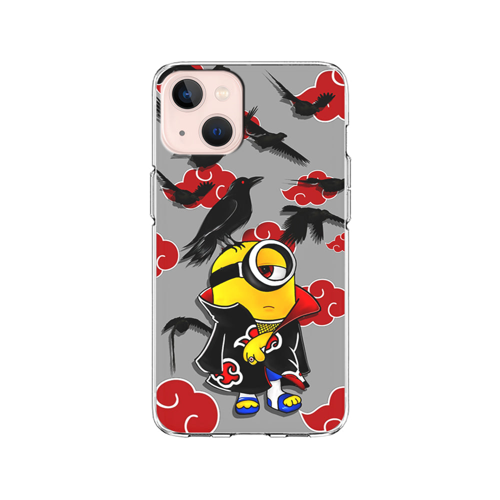 Minions Itachi Mode On iPhone 15 Plus Case