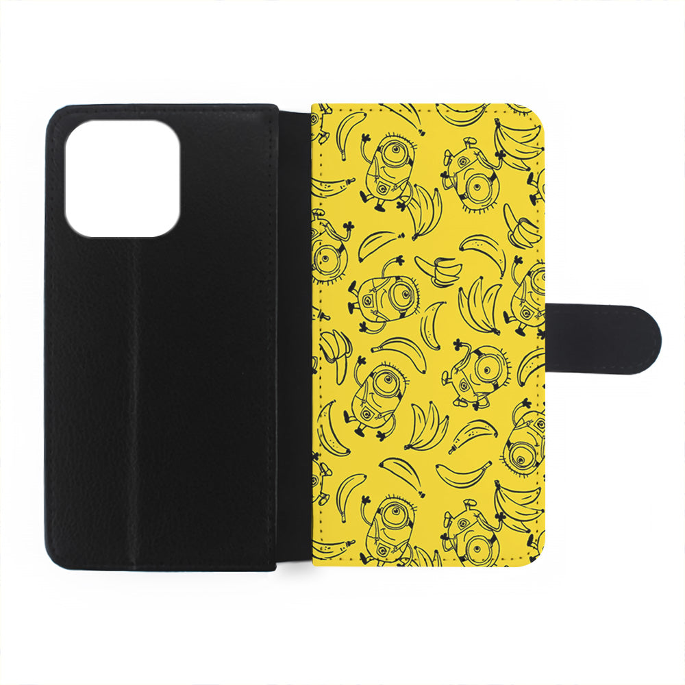 Minions and Banana Yellow iPhone 15 Plus Case