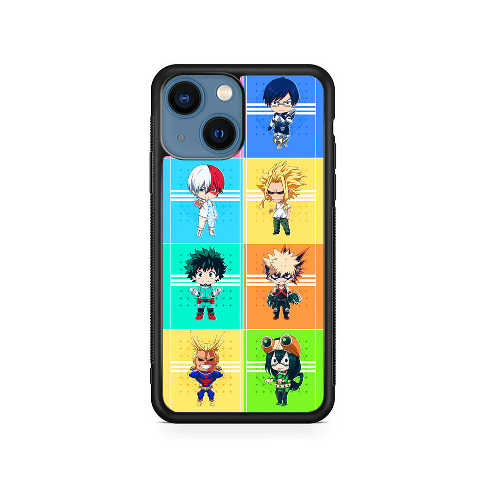 My Hero Academia Characters Chibi iPhone 15 Plus Case