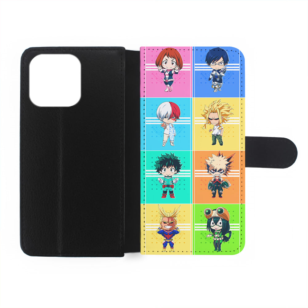 My Hero Academia Characters Chibi iPhone 15 Plus Case