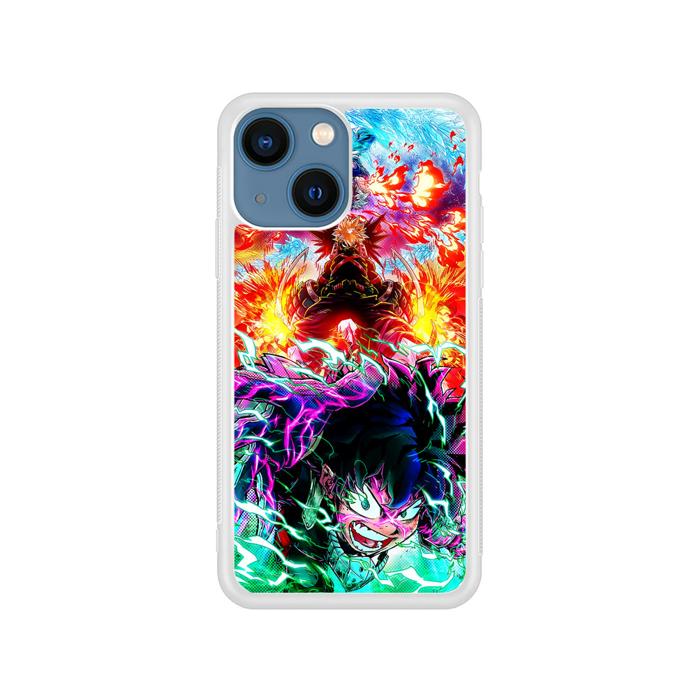 My Hero Academia Izuku and Friends iPhone 15 Plus Case