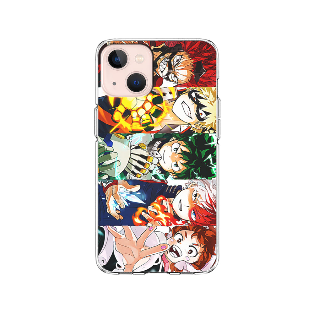 My Hero Academia Main Characters iPhone 15 Plus Case