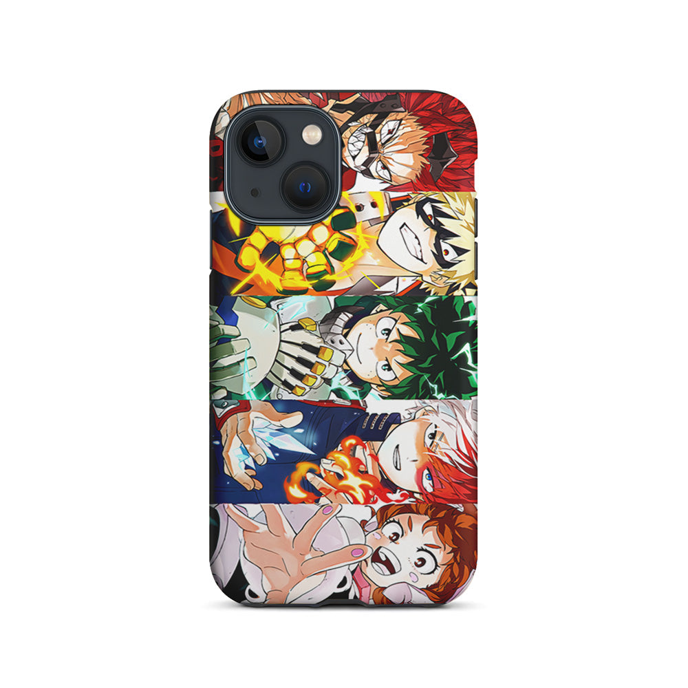 My Hero Academia Main Characters iPhone 15 Plus Case