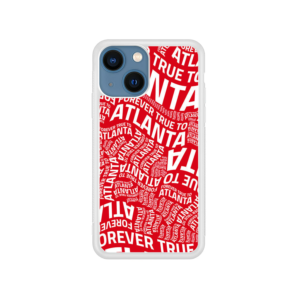 NBA Atlanta Hawks Word iPhone 15 Plus Case