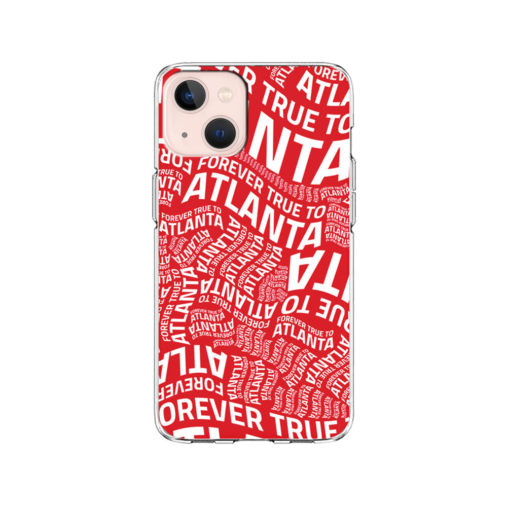 NBA Atlanta Hawks Word iPhone 15 Plus Case