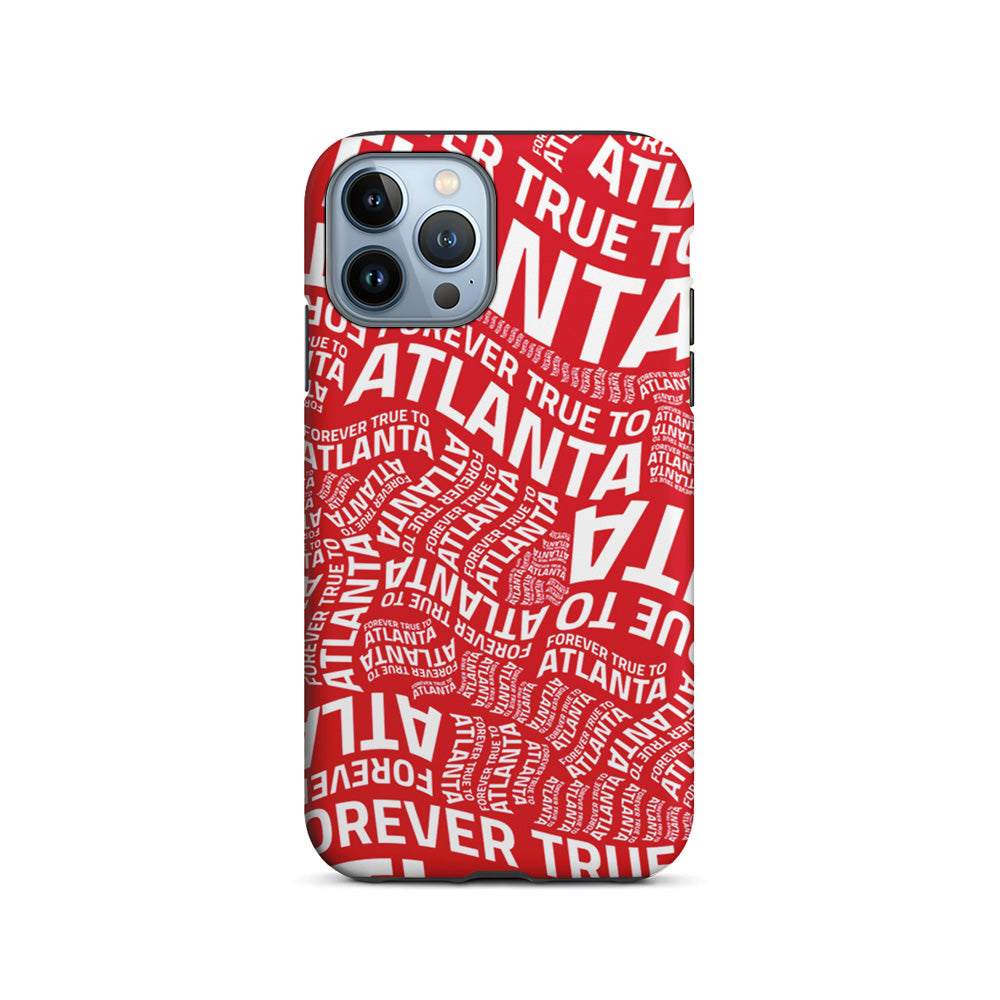 NBA Atlanta Hawks Word iPhone 14 Pro Case