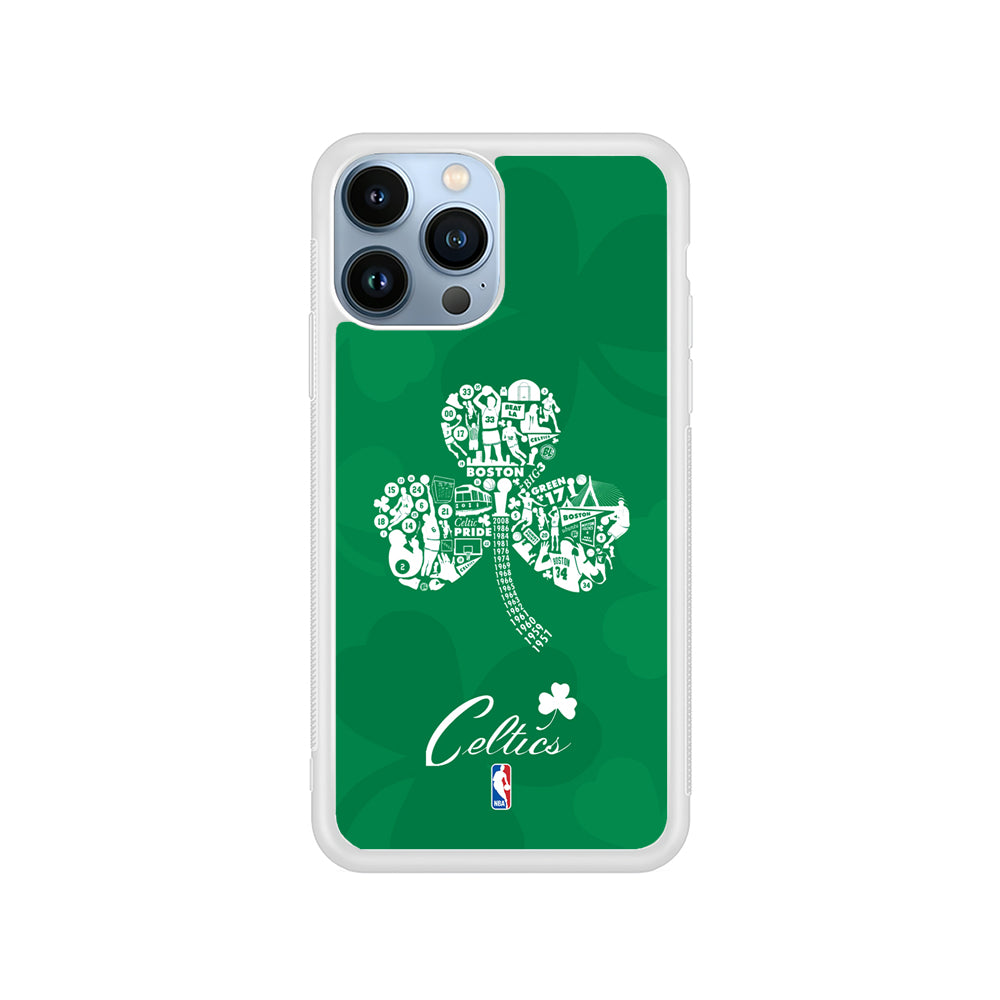 NBA Boston Celtics Logo iPhone 15 Pro Case