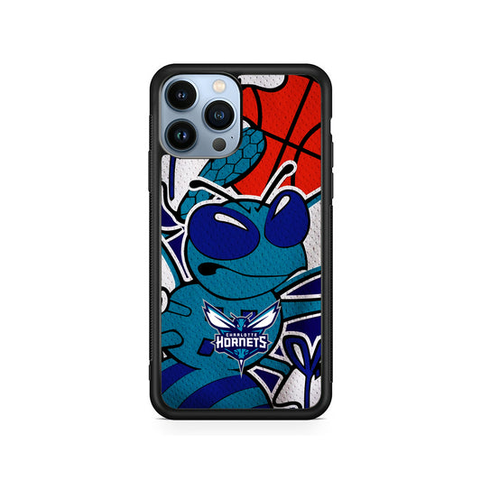 NBA Charlotte Hornets The Bee iPhone 15 Pro Case