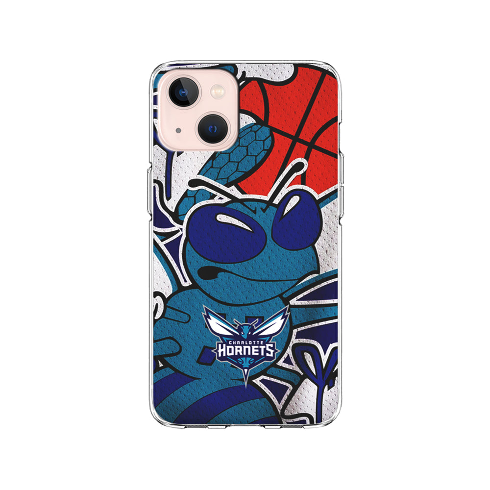 NBA Charlotte Hornets The Bee iPhone 15 Plus Case