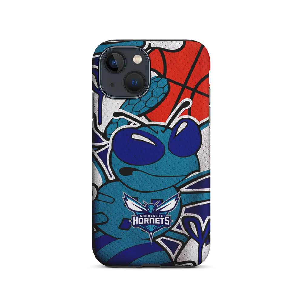 NBA Charlotte Hornets The Bee iPhone 15 Plus Case