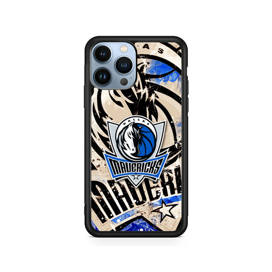 NBA Dallas Mavericks Logo iPhone 15 Pro Case