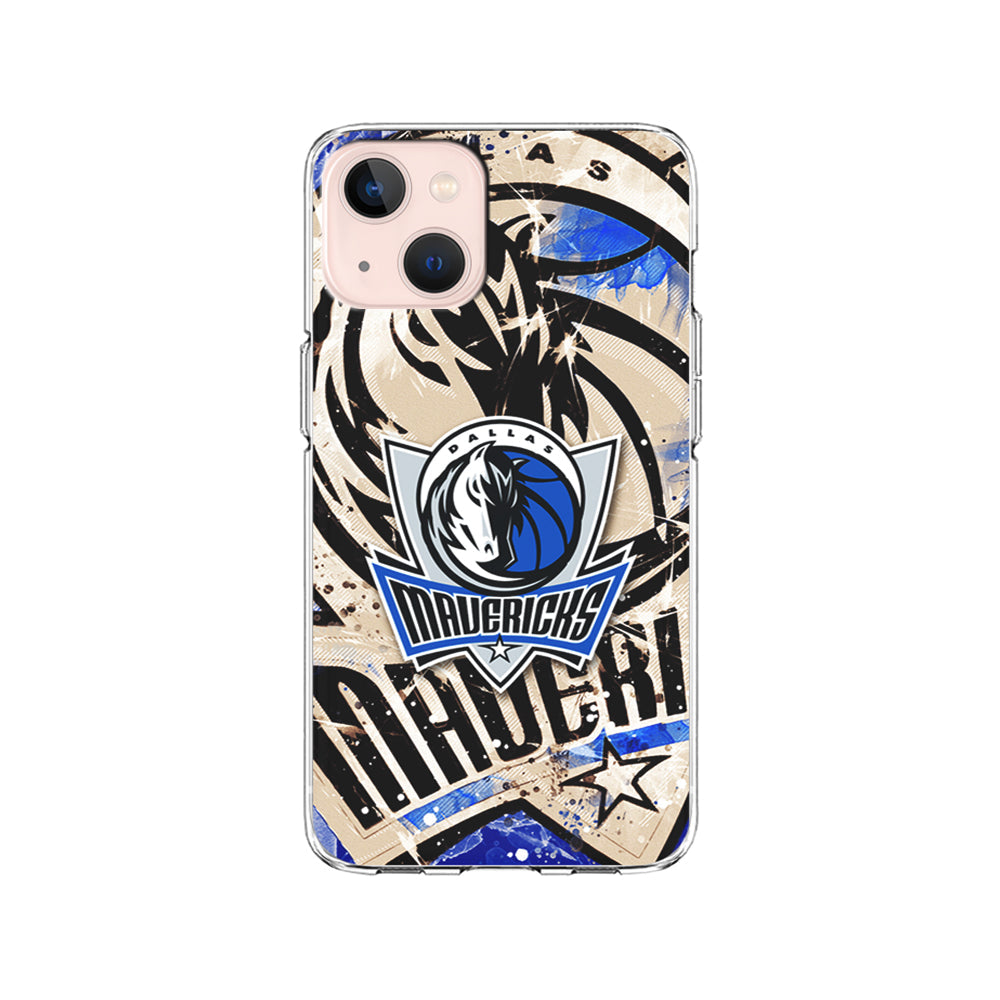 NBA Dallas Mavericks Logo iPhone 15 Plus Case