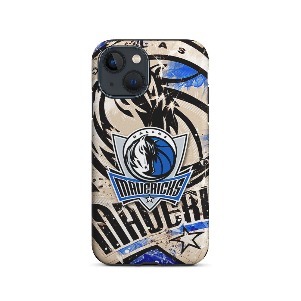 NBA Dallas Mavericks Logo iPhone 15 Plus Case