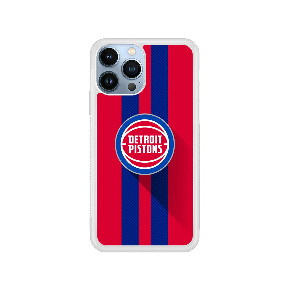 NBA Detroit Pistons Victory Ball iPhone 14 Pro Case