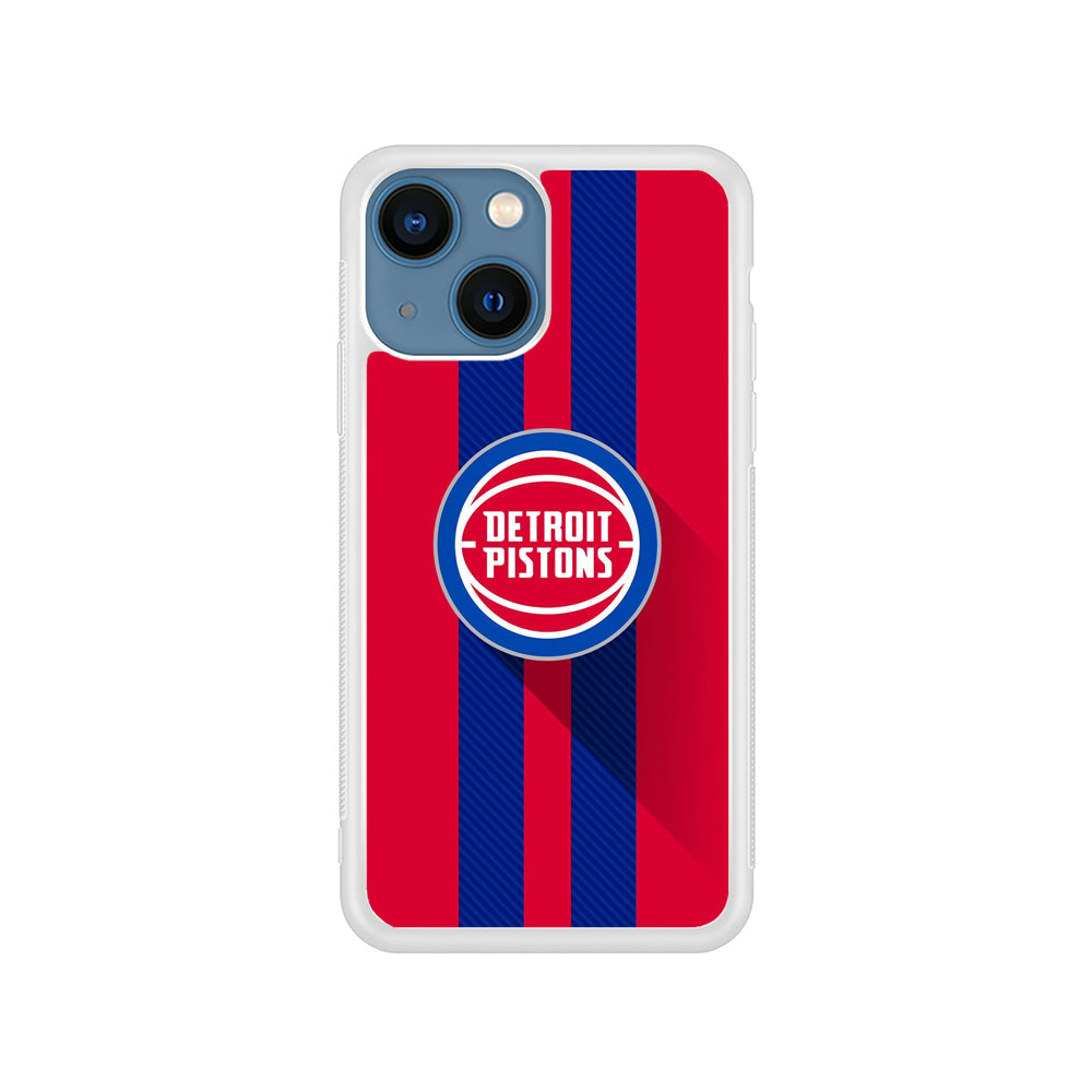 NBA Detroit Pistons Victory Ball iPhone 15 Plus Case