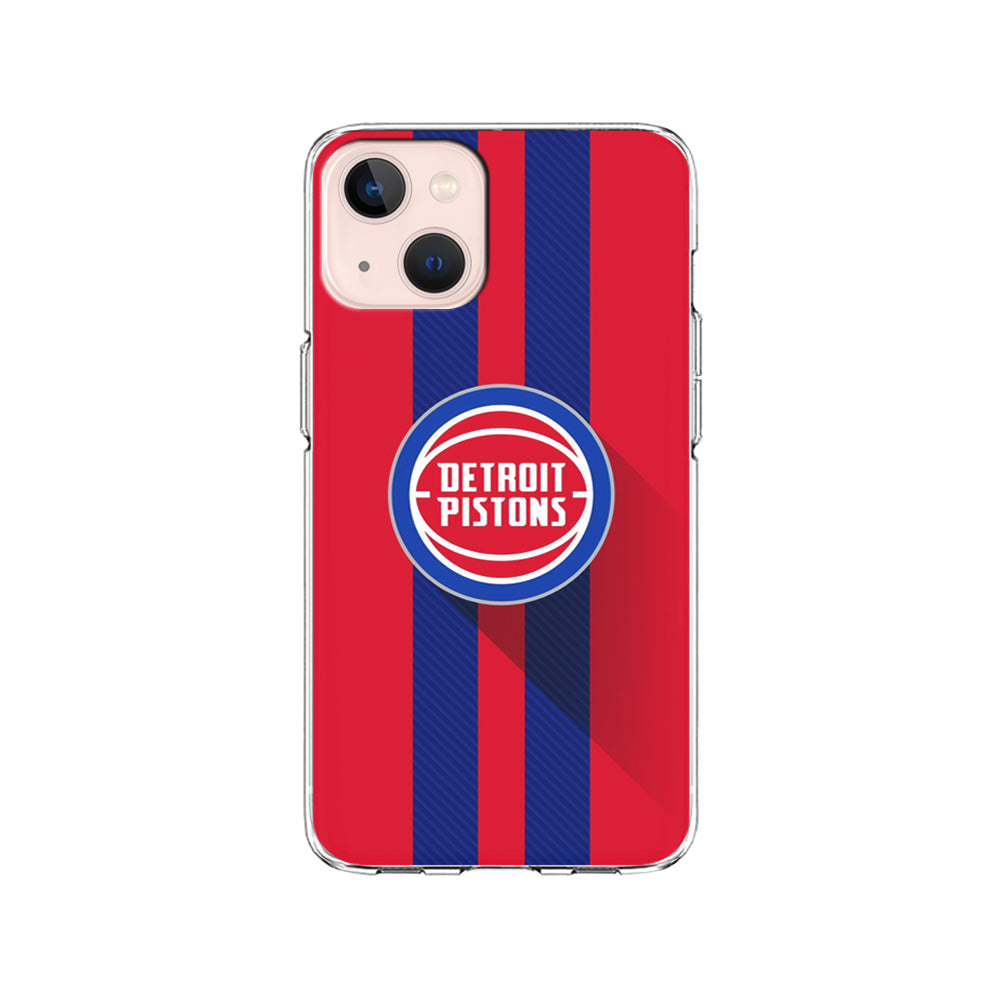 NBA Detroit Pistons Victory Ball iPhone 15 Plus Case