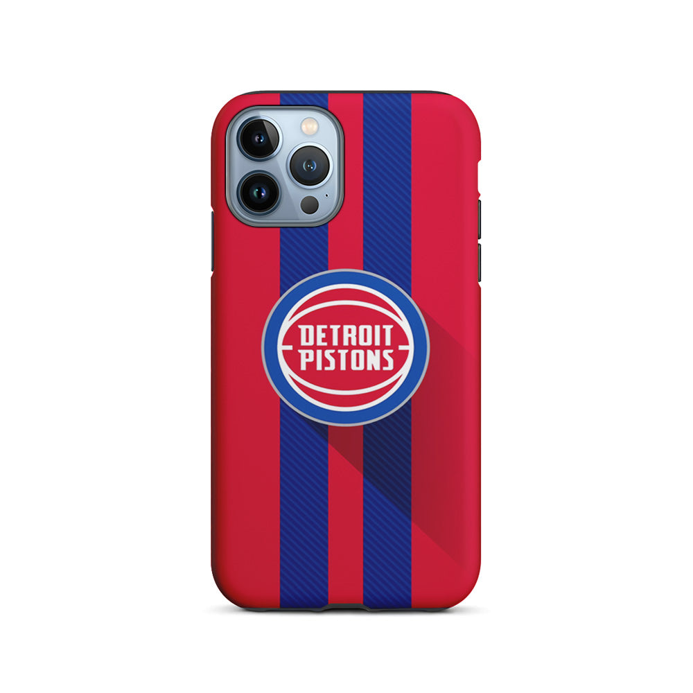 NBA Detroit Pistons Victory Ball iPhone 14 Pro Case