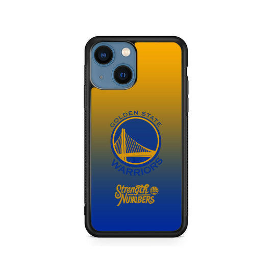 NBA Golden State Warriors Gradient iPhone 15 Plus Case