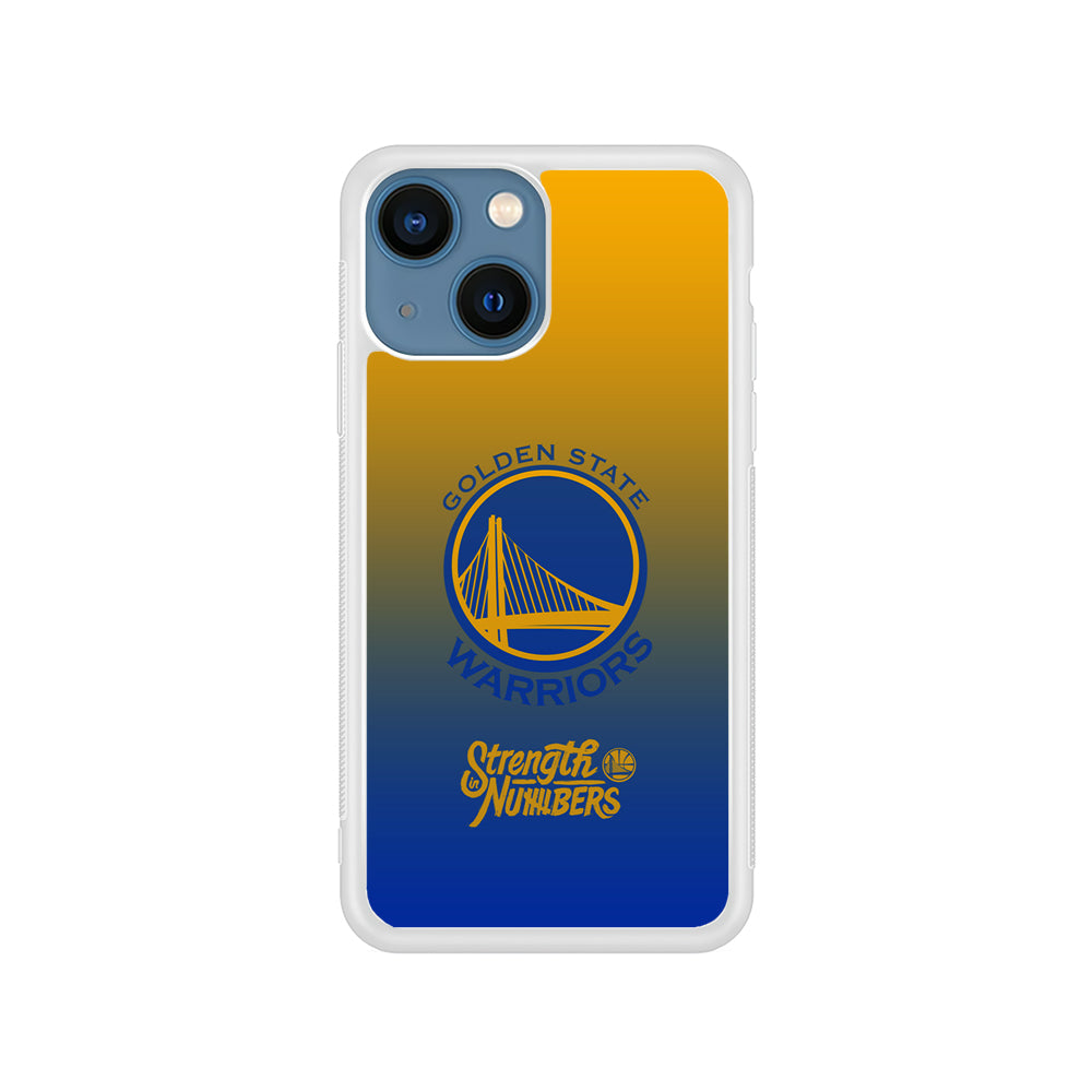 NBA Golden State Warriors Gradient iPhone 15 Plus Case