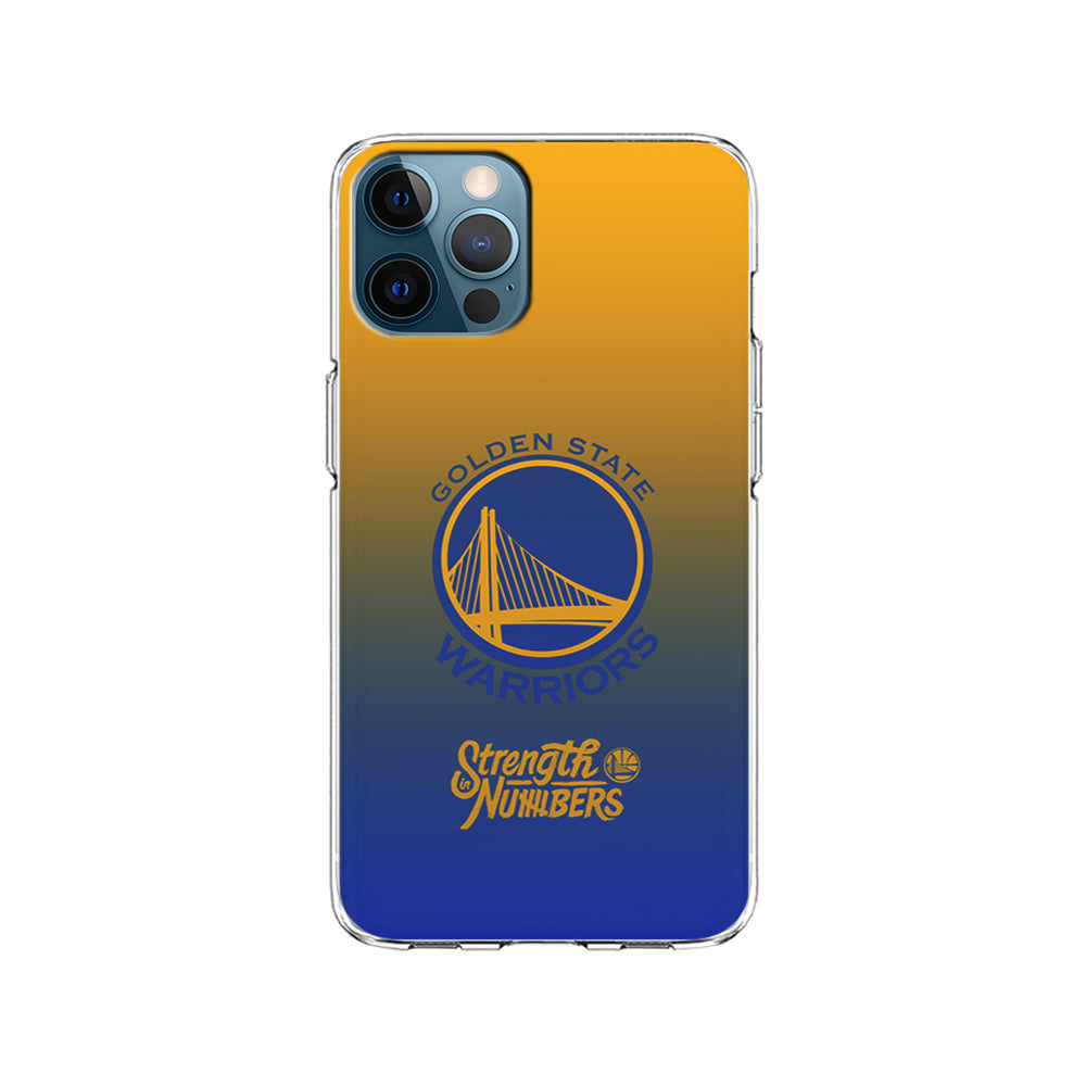 NBA Golden State Warriors Gradient iPhone 15 Pro Case