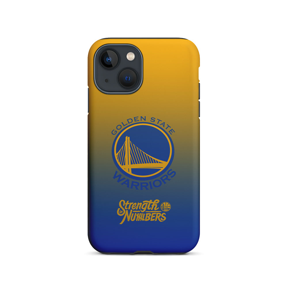 NBA Golden State Warriors Gradient iPhone 15 Plus Case