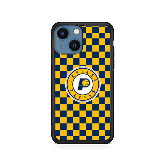 NBA Indiana Pacers Plaid iPhone 15 Plus Case