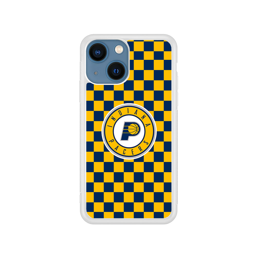 NBA Indiana Pacers Plaid iPhone 15 Plus Case