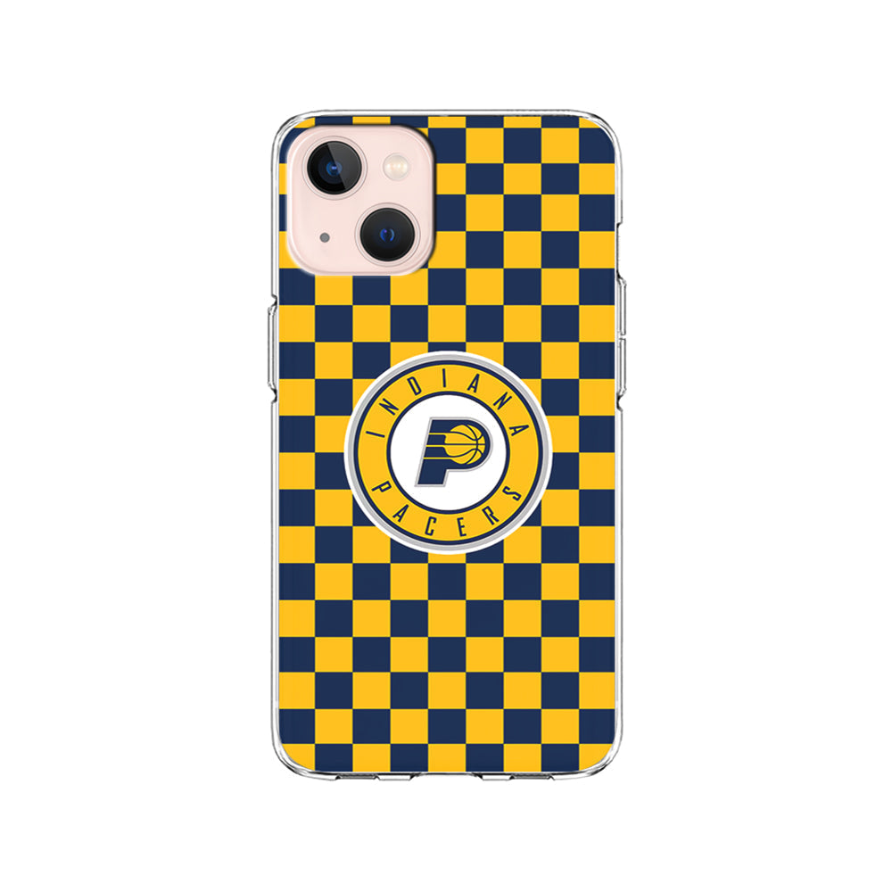 NBA Indiana Pacers Plaid iPhone 15 Plus Case