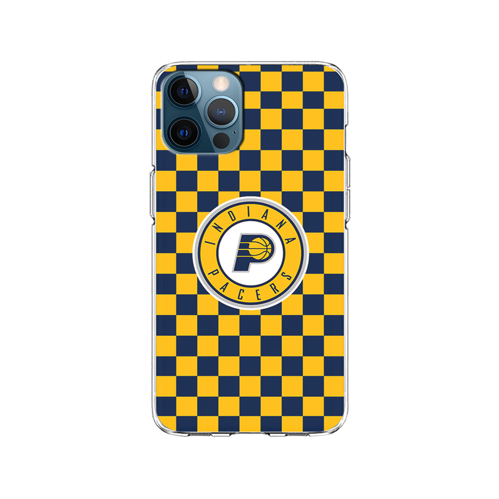 NBA Indiana Pacers Plaid iPhone 15 Pro Case